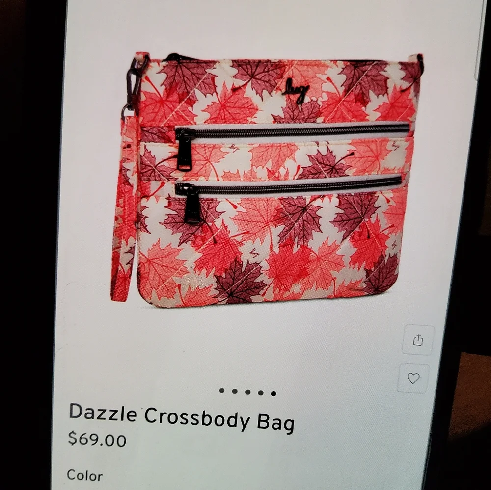 Lug Dazzle Crossbody In Maples Cream - Picture 3 of 6